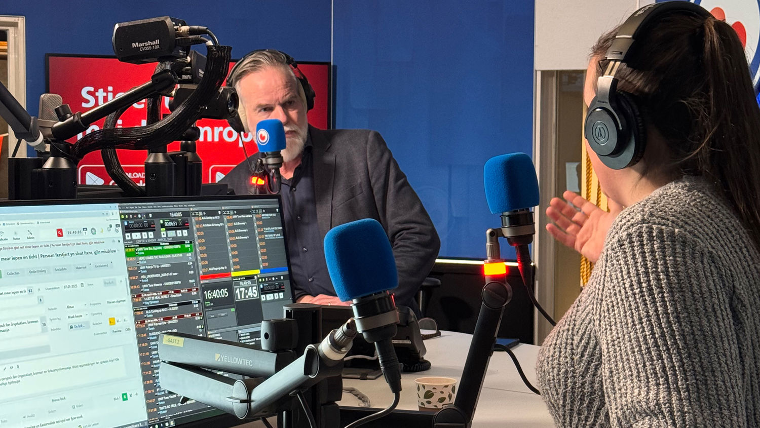 Hilde Bij Omrop Fryslan