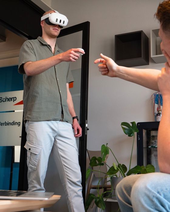 Virtual Reality Scherp In Veiligheid